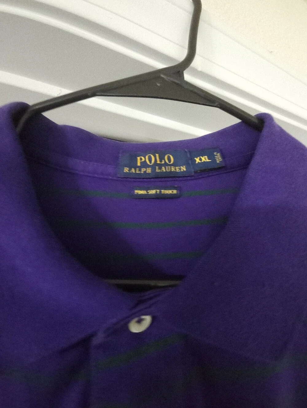 Ralph Lauren Men's Polo Shirt in Deep Purple with Embroidered Pony
